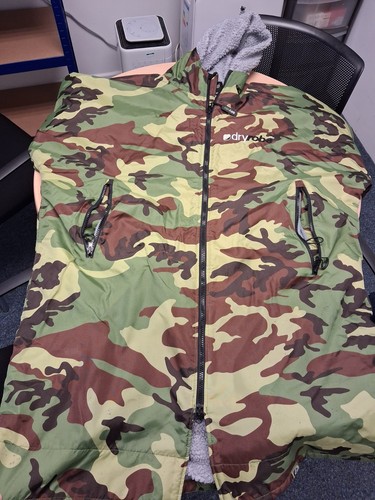 Dryrobe advance camo grey - advance, camo/grey