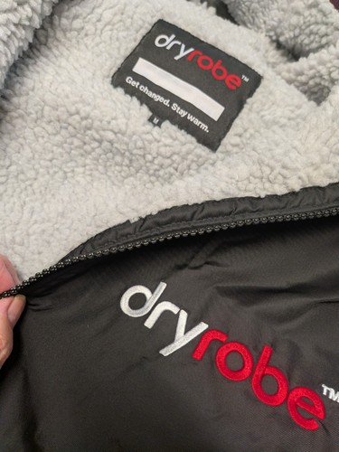 Dryrobe model black grey - model, black/grey