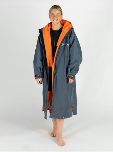 Dry robe official - grey, &