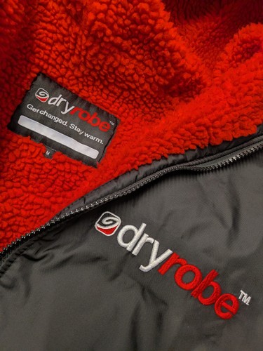 Dryrobe advance black red - dryrobe,