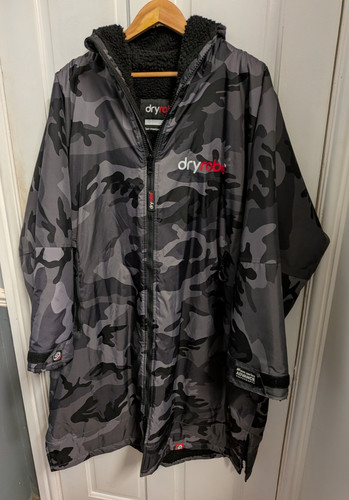 Dryrobe grey camo black - dryrobe, v3