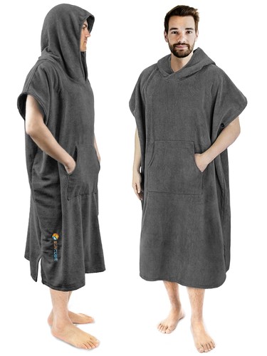 Sun cube surf - poncho, changing