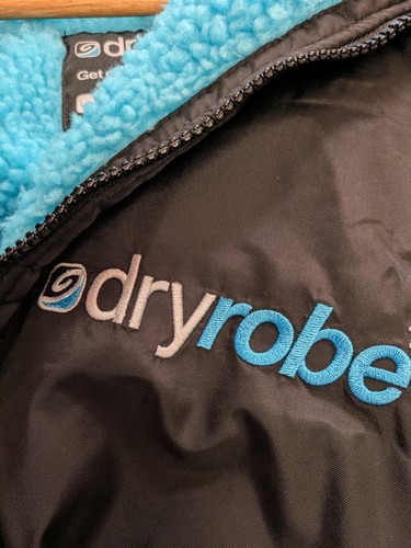 Dryrobe advance black blue - advance, black/blue