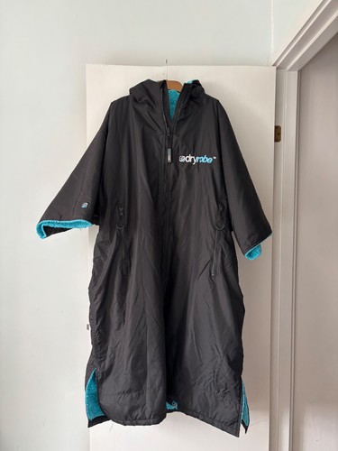 Dry robe adult black with - robe-, adult,