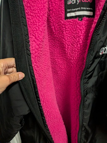 Dryrobe advance black pink - dryrobe,