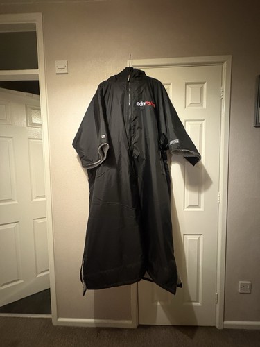 Branded dry robe - with, hood