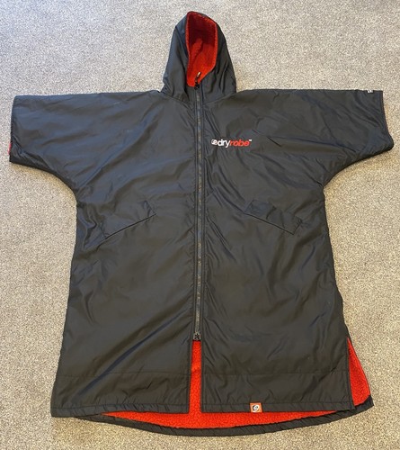 Dry robe short - short, sleeve