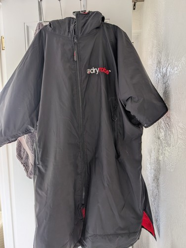 Dryrobe short sleeve - short, black
