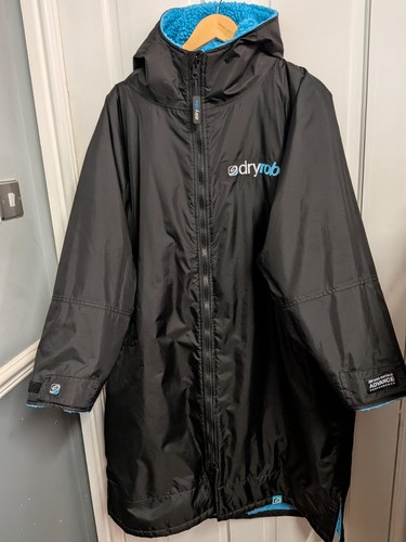 Dryrobe advance black blue - dryrobe, black/blue
