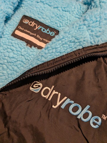Dryrobe advance black blue - dryrobe,
