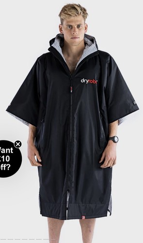Men dry robe - size, large